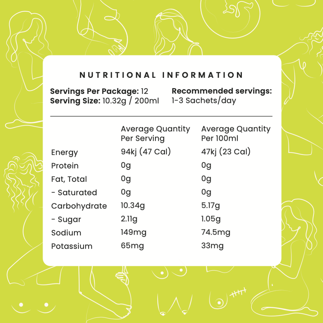 Tropical Hydration Booster | Pregnancy, Breastfeeding & Postpartum Hydration Powder