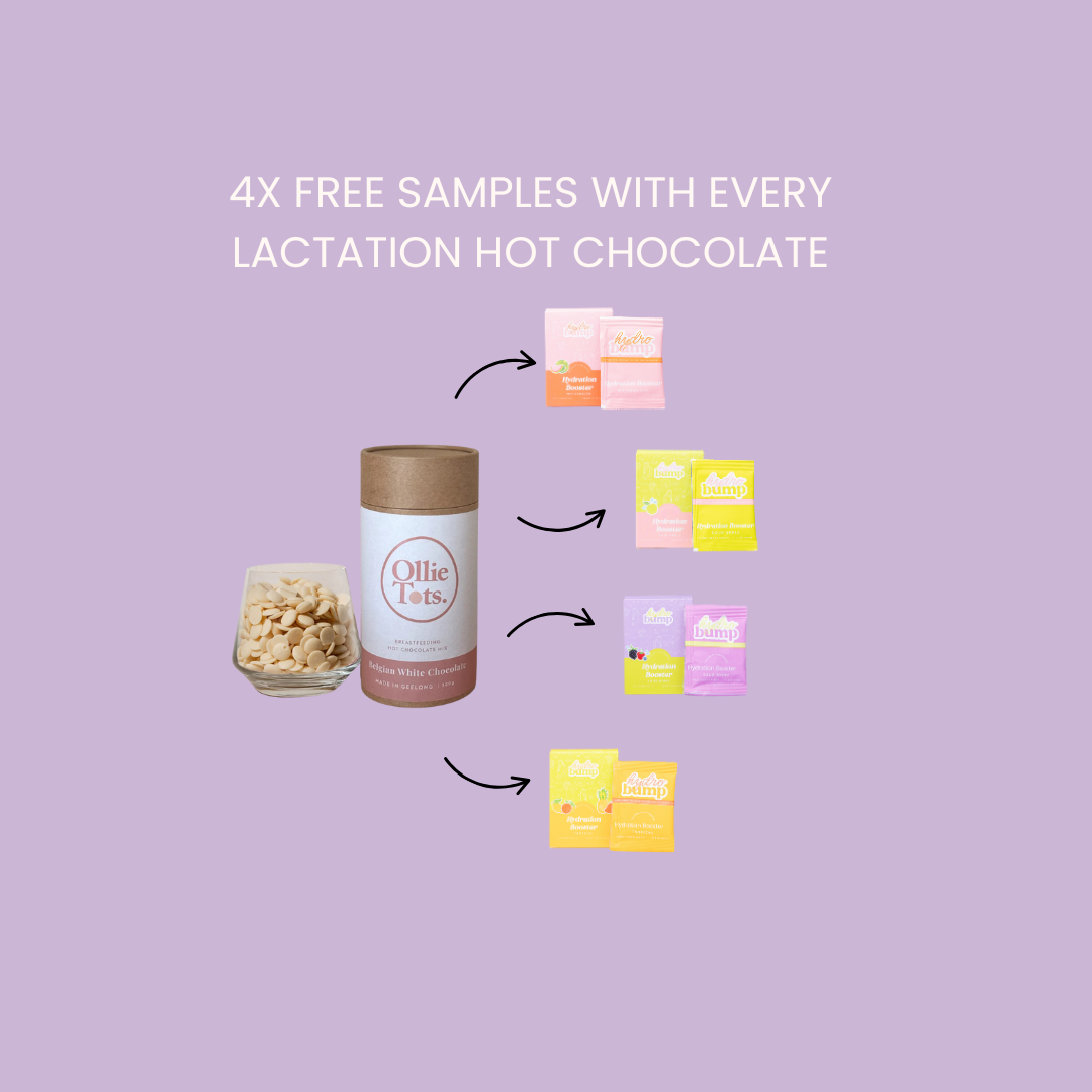 Lactation Hot Chocolate + FREE HYDROBUMP HYDRATION BOOSTER SAMPLES