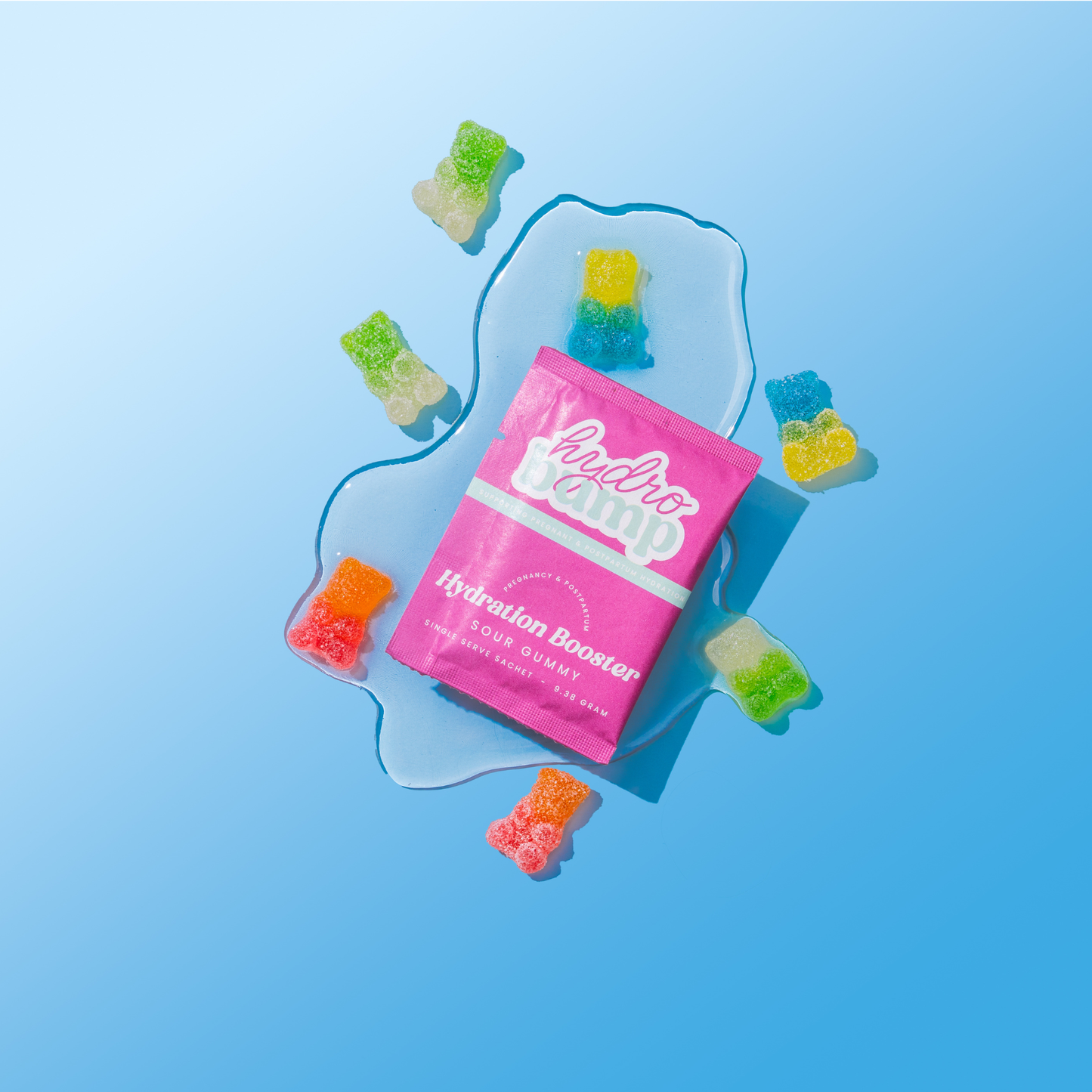 Sour Gummy Hydration Booster | Pregnancy, Breastfeeding & Postpartum Hydration Powder