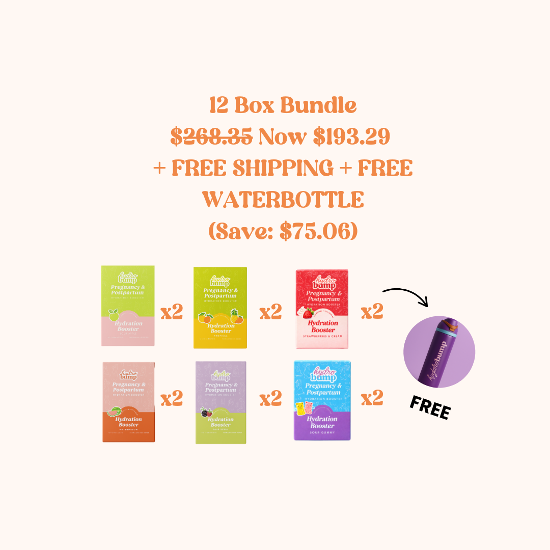 Discount Bundles Hydration Booster | Pregnancy, Breastfeeding & Postpartum Hydration Powder