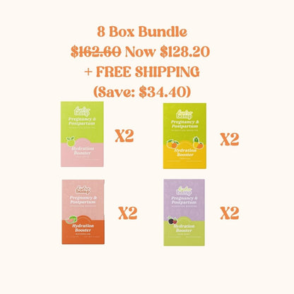 Discount Bundles Hydration Booster | Pregnancy, Breastfeeding & Postpartum Hydration Powder