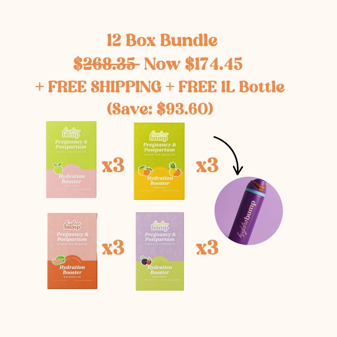 Discount Bundles Hydration Booster | Pregnancy, Breastfeeding & Postpartum Hydration Powder