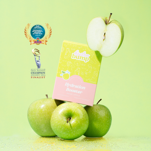Sour Apple Hydration Booster | Pregnancy, Breastfeeding & Postpartum Hydration Powder