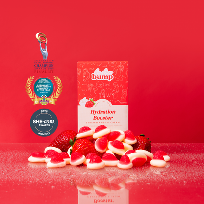 Strawberries and Cream Hydration Booster | Pregnancy, Breastfeeding & Postpartum Hydration Powder