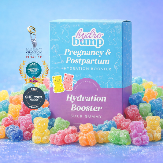 Sour Gummy Hydration Booster | Pregnancy, Breastfeeding & Postpartum Hydration Powder