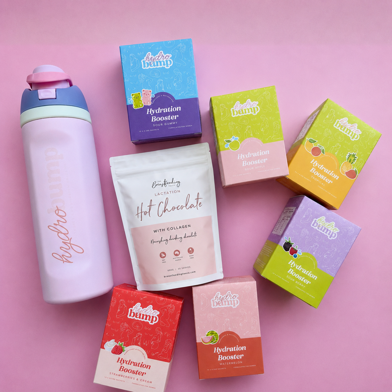 The New Mum Essentials Hydration Bundle