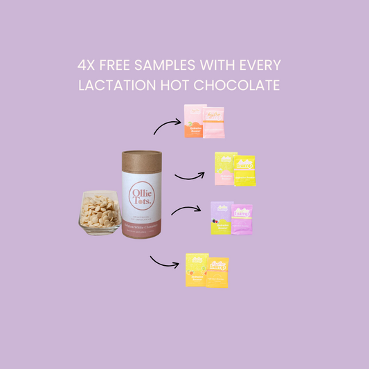 Lactation Hot Chocolate + FREE HYDROBUMP HYDRATION BOOSTER SAMPLES